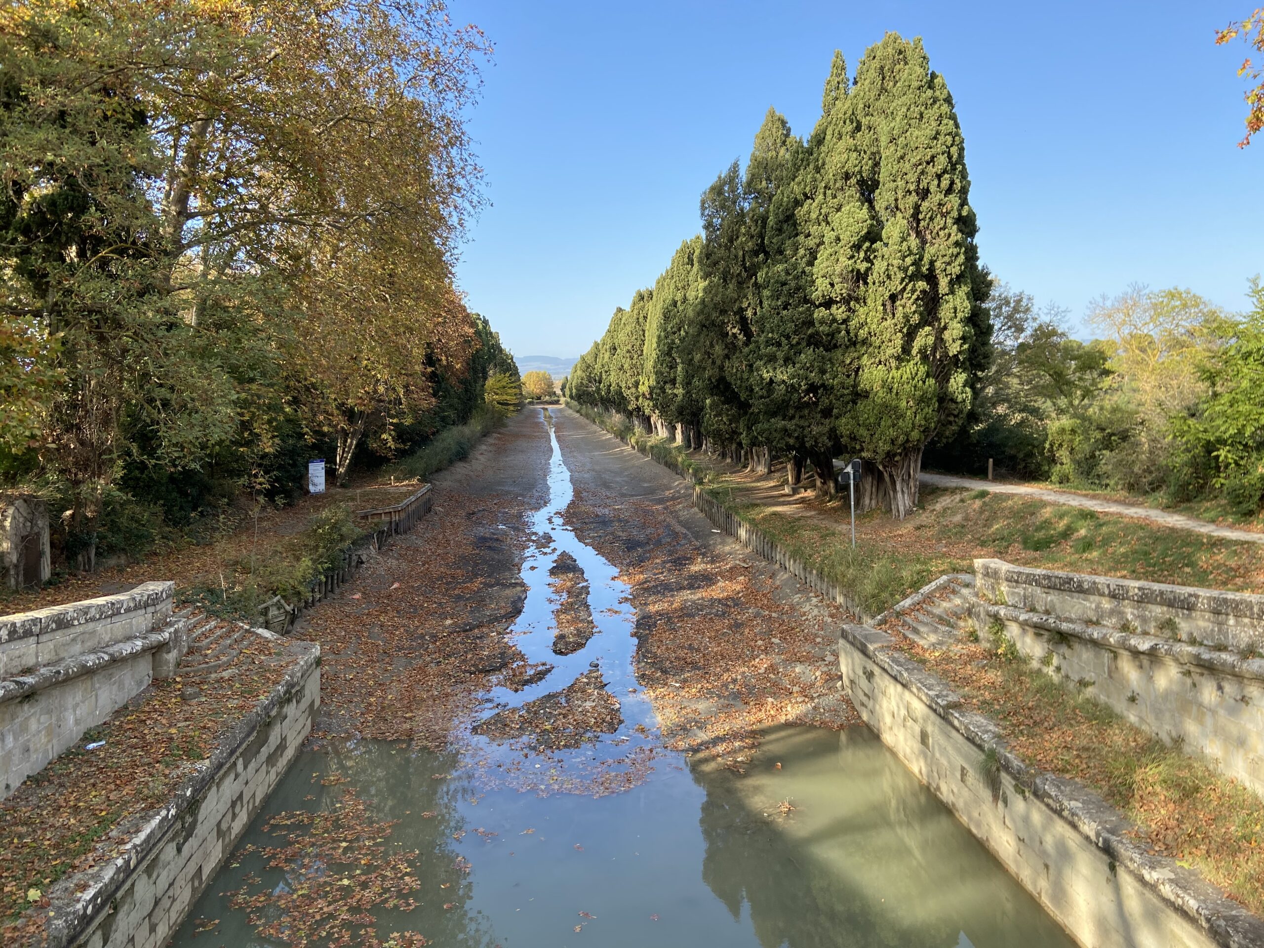 Le « chômage » du canal du Midi, une période propice à des travaux réalisés « hors d’eau »