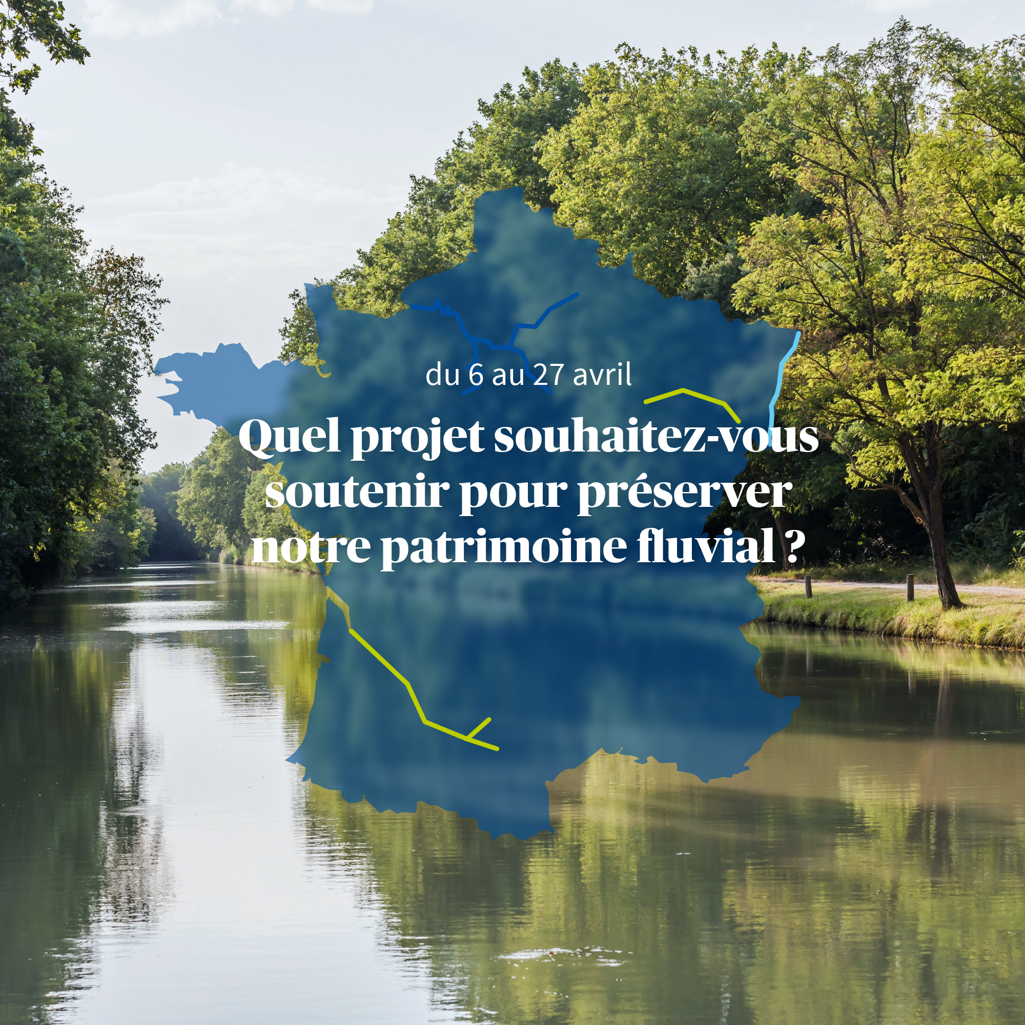 Votez pour le projet de replantation du canal du Midi avec AXA France !