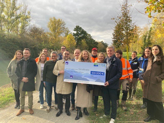 Axa mobilisé pour protéger les arbres du canal du Midi