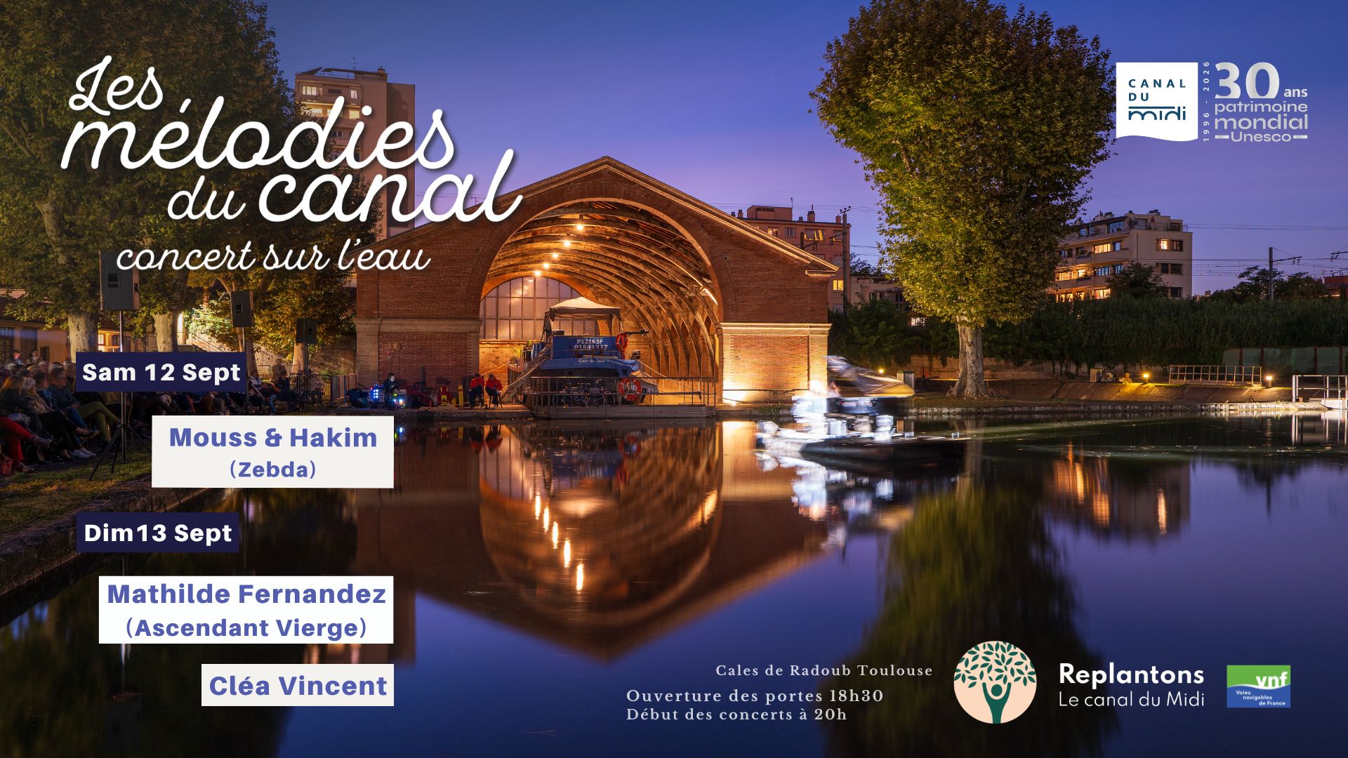 Mélodies du canal 2026