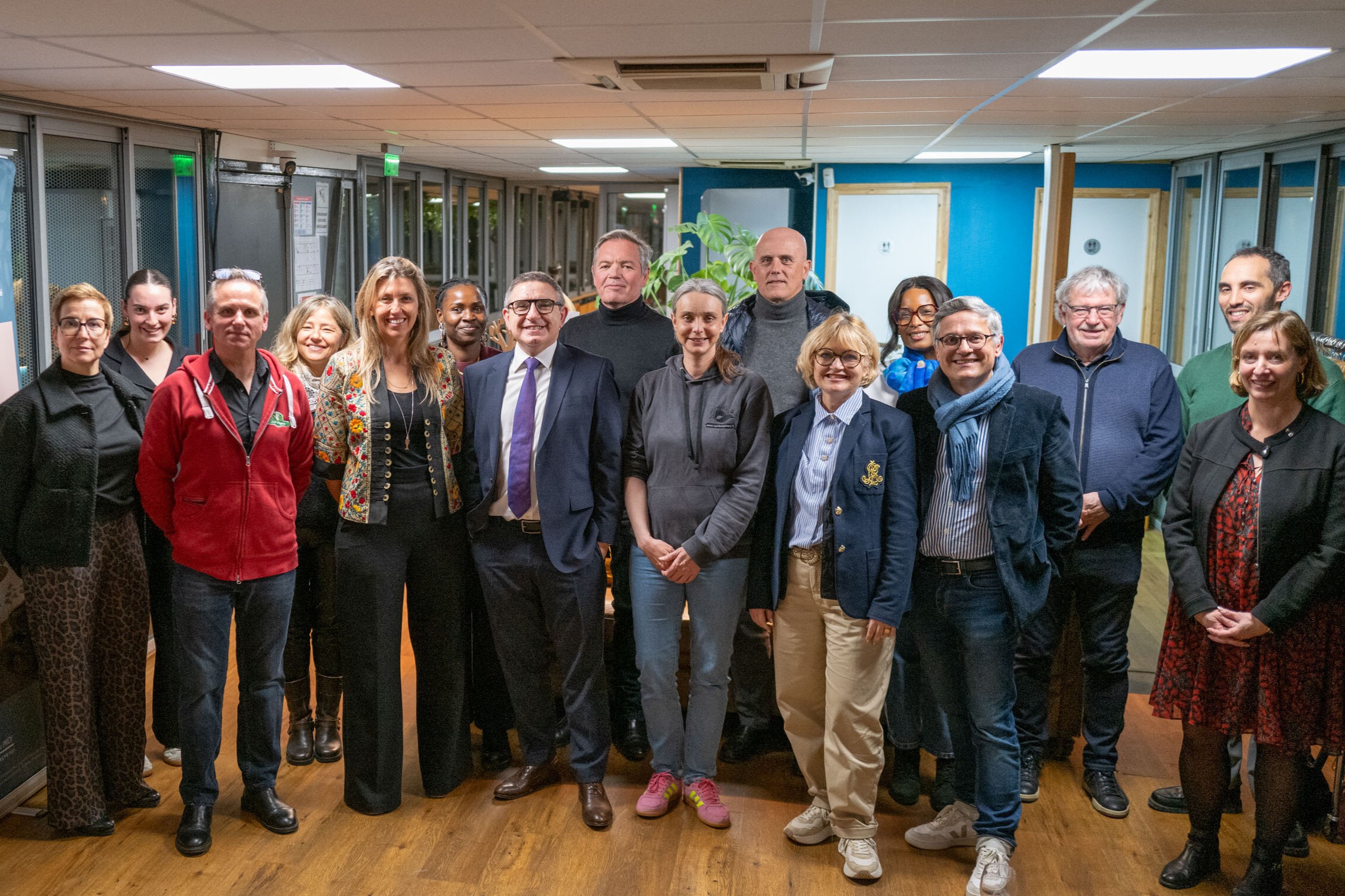 Image des membres du club des mécènes